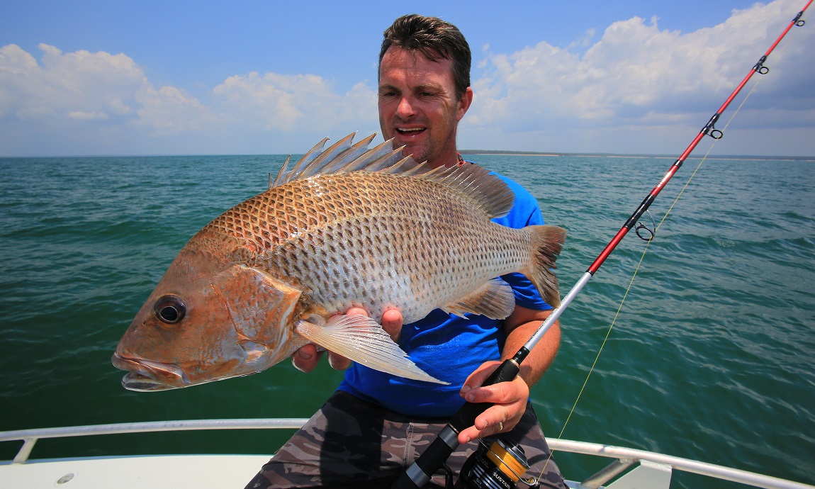 Golden Snapper fishing in Arnhem Land